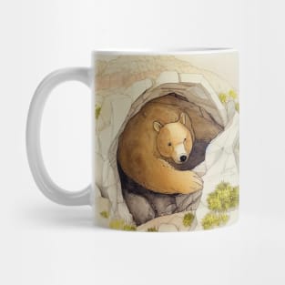 Bear Getting Ready for Winter Sleep Mug